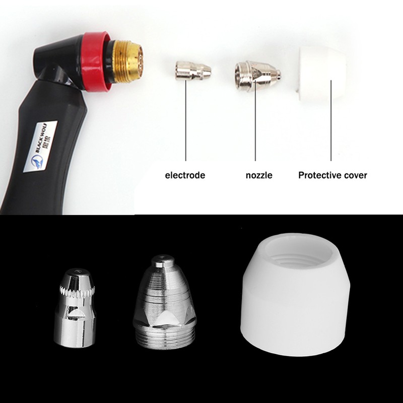 25pcs Cutting Tips Electrode Consumable Accessory Fit for P80 Cutting