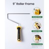 VOOMEY Spiked Roller for Self Leveling Concrete, 9 Inch Epoxy