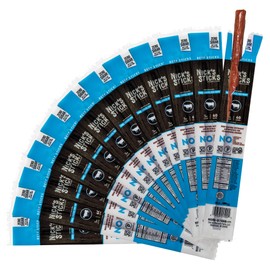 Nick's Sticks Clean & Balanced 100% Grass-Fed Beef Snack Sticks | Made in the USA | Gluten Free | Paleo, Keto, Whole30 Approved | No Soy, Antibiotics or Hormones (12 – .9 oz. Packages of 1 Stick)