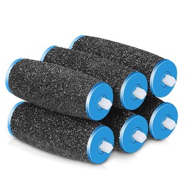 Replacement Low Electric Exfoliating Remover Diamond Refill Replacement Roller Head Diamond Coarse 6 Pcs