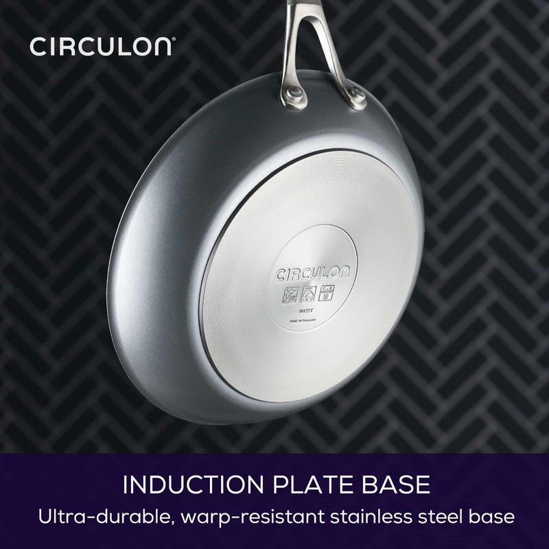 Circulon A1 Series with ScratchDefense Technology Nonstick Induction Frying Pan/Skillet,