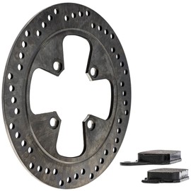 NICHE Rear Left Brake Rotor Pad Kit Semi Metallic For Honda Hawk GT 650 NT650 43351-ML0-730