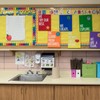 sourcing map Bulletin Board Borders, 32.8Ft x 2.24Inch Rolled Classroom