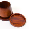 Tokusei Kougei Coaster, Tea Saucer (Lacquered/Diameter 9.5 cm) Set of