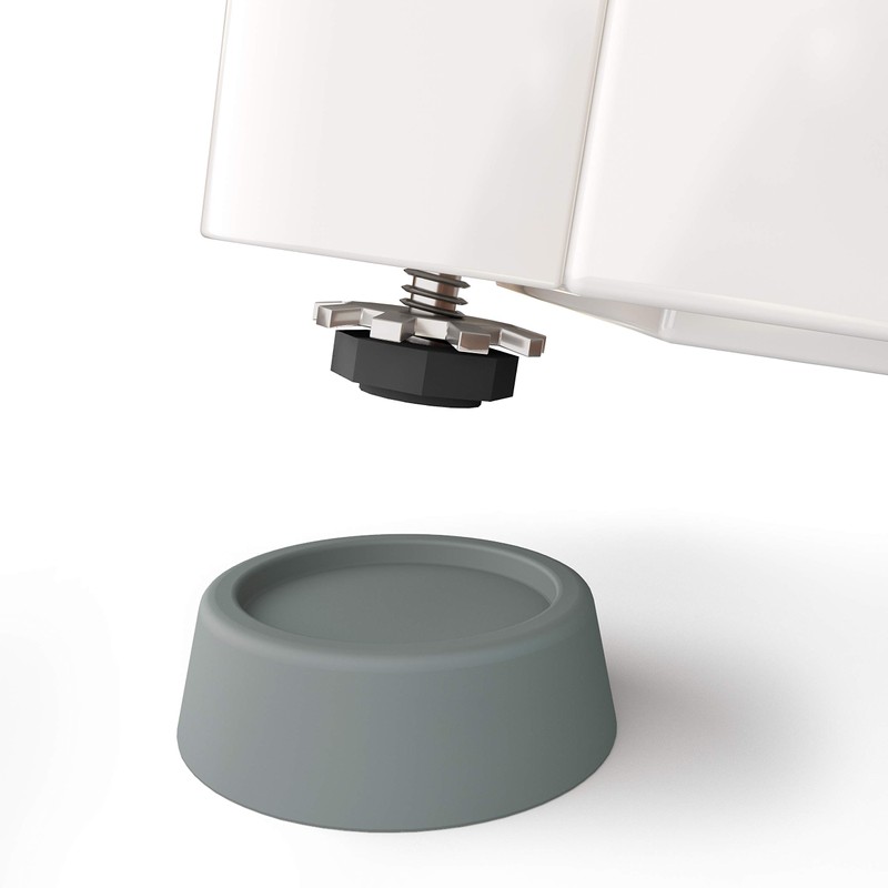 sossai® Pulsar washing machine vibration damper, vibration damper, pack of