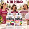 Purely Organics Resveratrol Gold + Magnesio Fem, 90 Cápsulas c/u