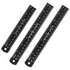 2PCS 6 Inch & 1PCS 8 Inch Aluminum Straightedge Ruler