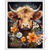 Cow Paint by Numbers for Adults, Cow Painting by Numbers,
