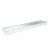 Bathroom Space Aluminum Shelf Bathroom Wall Mounted Drill Free Shelf