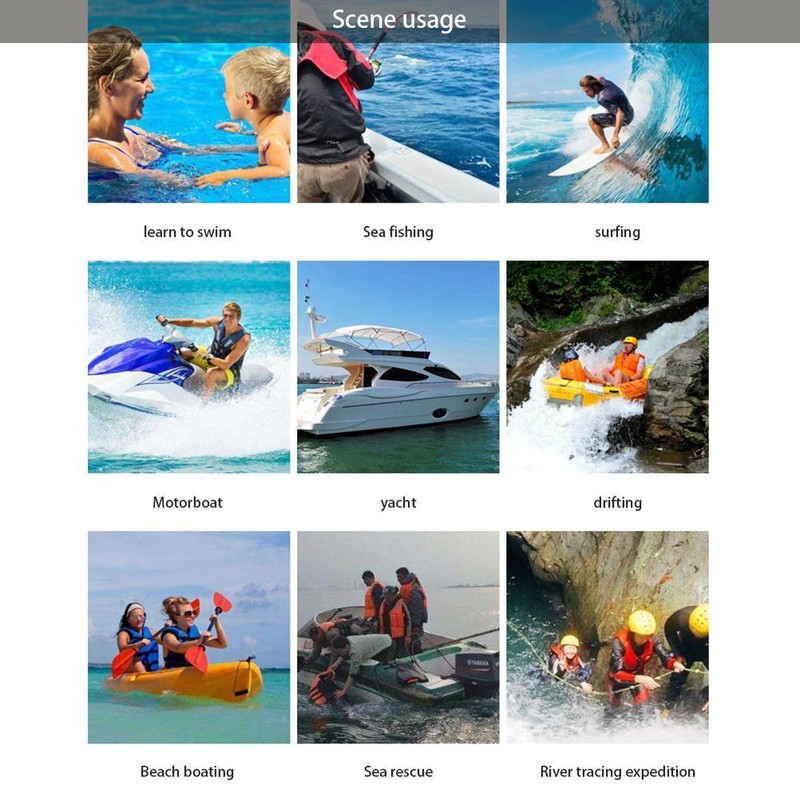 Kids Swim Vest Life Jacket for Children Adults Flotation Swimsuit