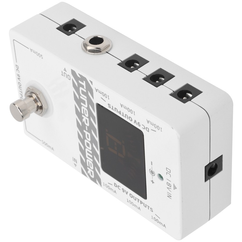 Tuner Power Supply 2‑in‑1 Electric Guitar Tuning Effects 8‑Way Isolated