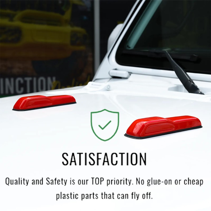 Distinction Applied Hood Bumper Cover for Jeep Wrangler JL/Gladiator |