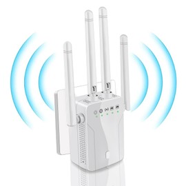 WiFi Extender Signal Booster for Home: Internet Repeater Long Range Covers Up to 45+ Devices and 8470 Sq.ft for Apartment