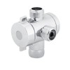 G1/2 3 Way Shower Head Diverter Valve Connector Adapter Universal