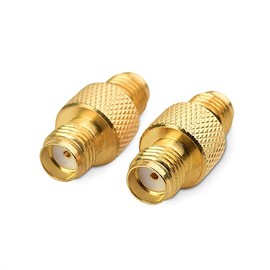 Cable Matters 2-Pack SMA Female to SMA Female Coaxial RF Adapter (SMA to SMA Coupler Adapter, RF Coupler Adapter)