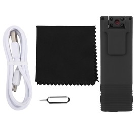 Body Camera 12 Million Wide Angle Lens AVI Format TypeC Interface Recorder for Win Me/2000/XP