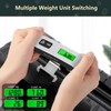 Brencco Electronic Luggage Scales, Portable Scales Max 50 kg/110 Lb,