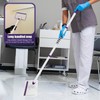 Baseboard Cleaner Tool with Handle, 60" Extendable Long Handle Baseboard