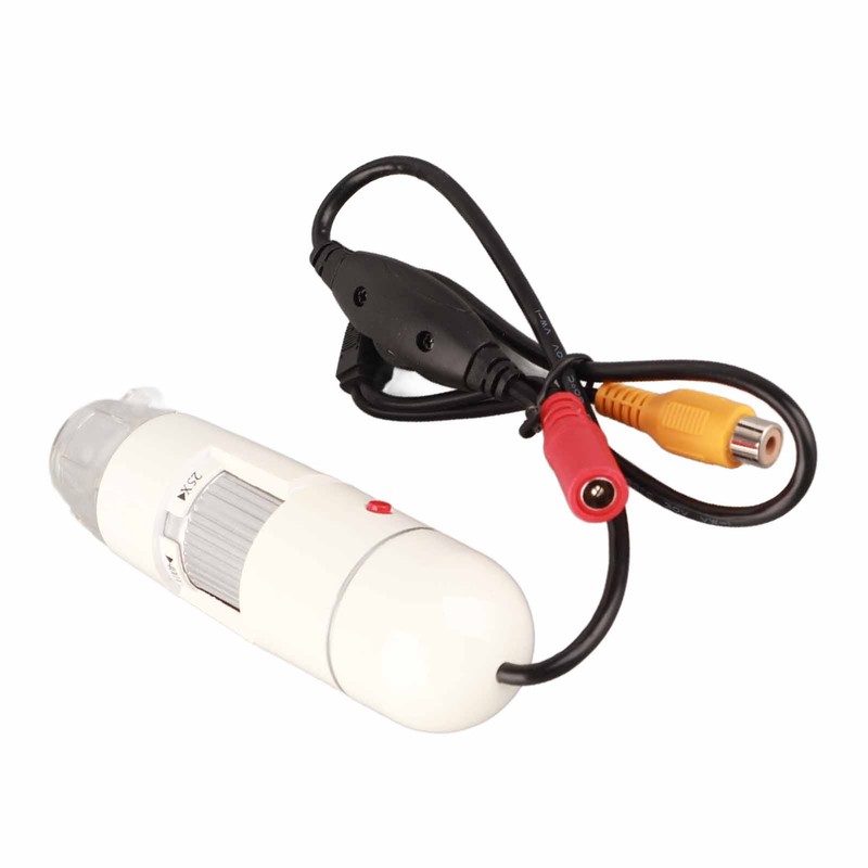 USB Digital Microscope CMOS Sensor 25x to 400x TV AV