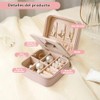 12 Piezas Joyero para Mujer, Caja de Almacenamiento de Joyas,