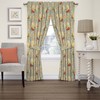 Waverly Sanctuary Rose - Cortinas Decorativas para Ventana con Bolsillo