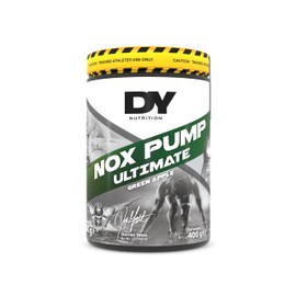 DY Nutrition - NOX Pump Pre-Workout, 400g (Green Apple) Food Supplement, with Sweetener