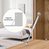 Pistón Elevable de Gas Amortiguador 100 N, Bisagras para Puertas