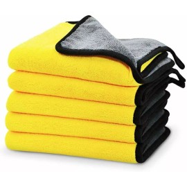 microfibra auto/trapos de microfibra/trapo microfibra/toallitas para el coche/cuidado del hogar/limpieza de auto/franela 5 Paño Mágico Seco Con Toalla Superfina, 30*40cm
