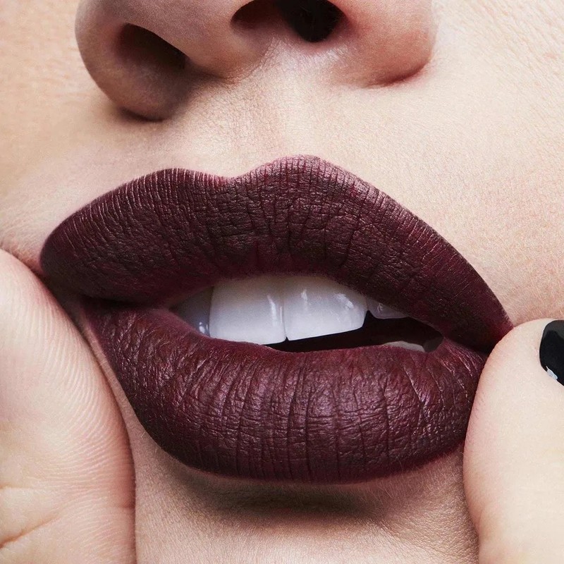 Labial Lquido MAC Retro Matte High Drama Rojo Mate Supremo