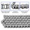 Belleone 25 Roller Chain 3 Feet with 10 Connecting Link