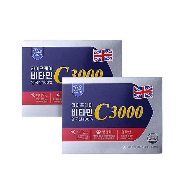 Life Care Vitamin C 3000 200 packets, high content from the UK, Life Care Vitamin C 3000 200 packets / 라이프케어 비타민C 3000 200포 영국산 고함량, 라이프케어 비타민C 3000 200포