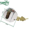 EUHMUOD Pro Series Security Padlock with Hidden Shackle, BumpStop Technology,