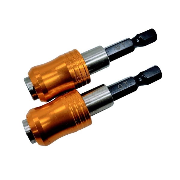 ORANGE TORNADO 2 Pack 2.5" Heavy Duty Bit Holders…