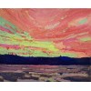 Tom Thomson "Sunset 1915" CUSTOM FRAMED Art Impressionism
