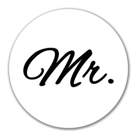 Huuraa Sticker Mr. Lettering Gift 10 cm Sticker Mr. Gift Idea