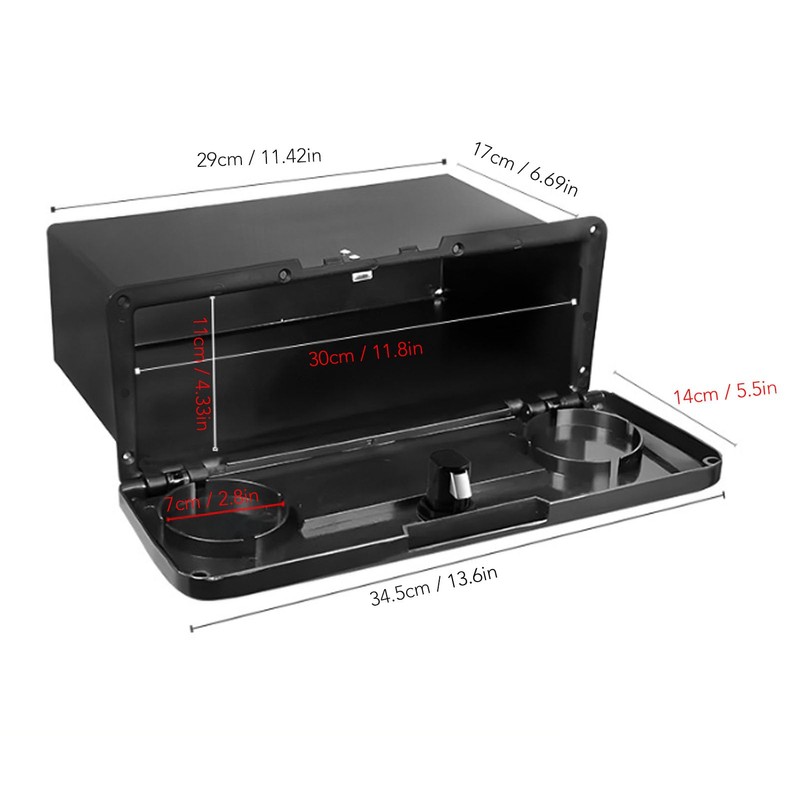 Mulcort Marine Boat Storage Box, Marine Storage Compartment, Lockable Boat