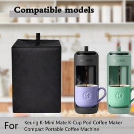 Dust Cover for Keurig K-Mini Mate Single Serve K-Cup Pod Coffee Maker