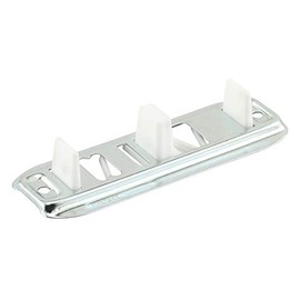 Prime-Line MP6560 Stamped Steel, Adjustable, Closet Door, Floor Guide (2 Pack)
