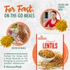 Melissa's Steamed Lentils, Pre-Cooked and Ready to Eat Lentils, Non-GMO