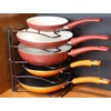 Deco Brothers Pan Organizer Rack for Kitchen Cabinet and Counter,