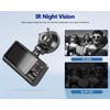 3 Channel Dash Cam Front and Rear Inside, 3 Inch