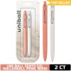 Uni-ball Zento Gel Rollerball Pens, 2 Black Medium Point Smooth