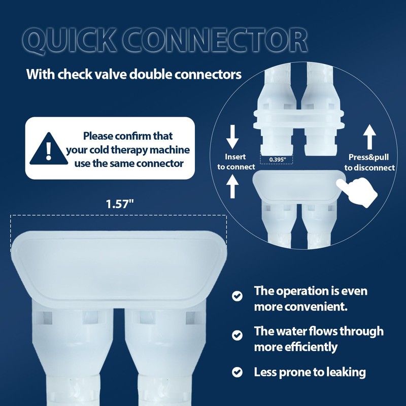 Knee Therapy Pad Provides Broad Coverage,Suitable for Most Cold Therapy