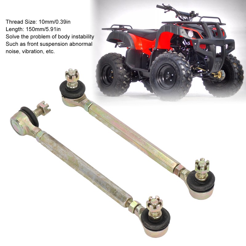 150mm Suspension Ball Joint Tie Rod Assembly M10 Thread Steel