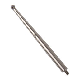 Contact Points for Dial Test Indicator, Thread M1.4x0.3, Tungsten Carbide Ball Tip 0.08" Inch Diameter, 1 7/16 in Long 599-7034-80