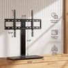 PERLESMITH Universal Swivel TV Stand Base, Table Top TV Stand