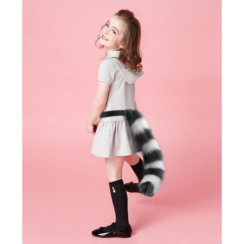 DRESHOW Fox Fur Tail Cosplay Costume Party Super Huge Fluffy