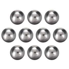 sourcing map Precision Chrome-Plated Steel Bearing Balls 16 mm G10 Pack of 10