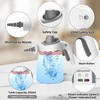 Spurgehom High-Pressure Steam Cleaner 1050W Fast Heating, 11-in-1 Multi-Surface Steamer