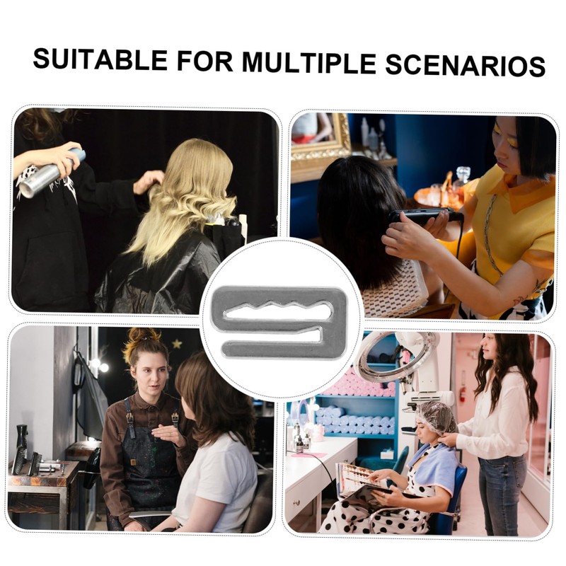 Healvian 20pcs Barber Cape Buckle Hooks Hair Cutting Cape Strap